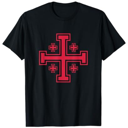 Cruz de los Caballeros Cruzados de la Orden del Santo Sepulcro Camiseta