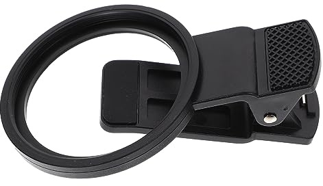 HEATSHAKING Tragbarer Metall Objektivfilterclip 52mm Für Smartphone Kamera Mit Gewinde Universeller Handyfilter Clip Für Fotoeffekte Bei Reisen Und Events