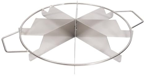 Cortador de tartas de queso, cortador de tartas, de acero inoxidable para rebanadas uniformes, no se pega, cortador de queso y pizza con asas laterales para precisión e incluso