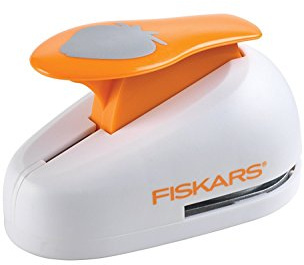 Fiskars Crafts Lever Punch, Large, Strawberry