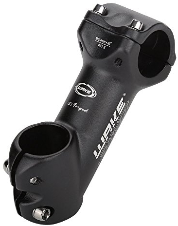 Tbest icleta Manillar Vástago Potencias Ciclismo i Bike Handlebar Stem Riser 45 Degree Ajustable Aleación Aluimio 31.8 90MM icleta BikeTube Stem Mountain icleta Road icleta Riser Extender