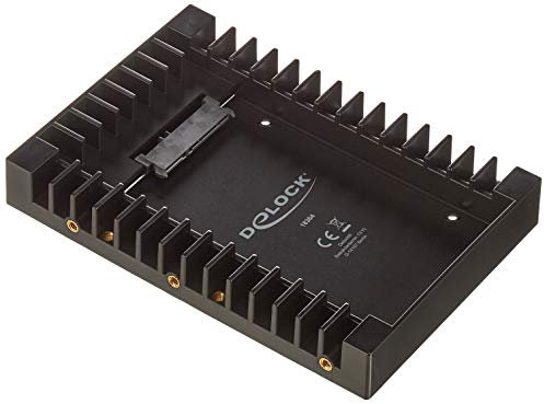 Delock Cadre de Montage pour Disque Dur SATA 2,5 Noir