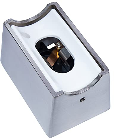 NCC-Licht Spiegelleuchte Aluminium inkl. LED Linienlampe S14d 4,8W ersetzt 60W extra warmweiß 2200K