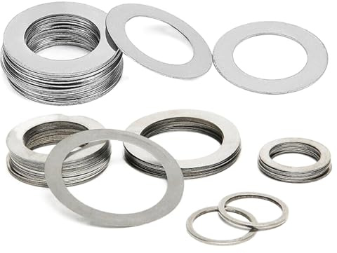 Rondelle Plate Ultra Fine en Acier Inoxydable 0.1, 0.2, 0.3, 0.5mm, 304, Joint plat de Réglage, Cale Ultra Fine épaisse, M2 ~ m40, 10 pièces, M10x14, 0,1mm épais