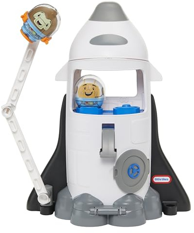 Little Tikes Toddle Tots Launch Time Rocket - Toddler Playset - Space Rocket & 3 Character Figures for Pretend Play - Present Idea and Toy for Toddlers and Kids - Suitable for Children Ages 1-5 Years