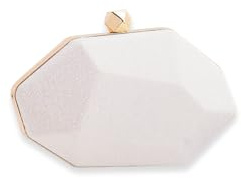 CORIOS Bolsa de Noche para Mujer Lentejuelas Clutch Bolso de Boda Bolsa de Cadena Pequeña Bolso de Fiesta Lujoso Bolso de Hombro Elegante Bolsos Bandolera Blanco