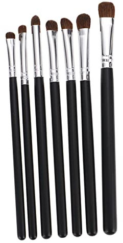 Beaupretty 7stücke Kosmetikpinselset Für Augen-make-up Tragbar Mit Lidschattenpinseln Und Eyelinerpinsel Hochwertige Hautfreundliche Pinsel Für Einfache Und Effektive Anwendung