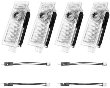 4 Piece Car Door led light Logo projector for BMW Entry Lighting Door Lighting Logo Compatible With BMW 1 2 3 4 5 6 7 Series X1 X2 X3 X4 X6 M GT Series