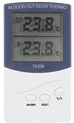 Asyduey Thermometre sonde Temperature Digital Interieur Exterieur