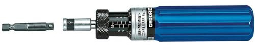 GEDORE Drehmomentschrauber S 1/4 Zoll 1,2-6 Nm, 1 Stück, 757-06