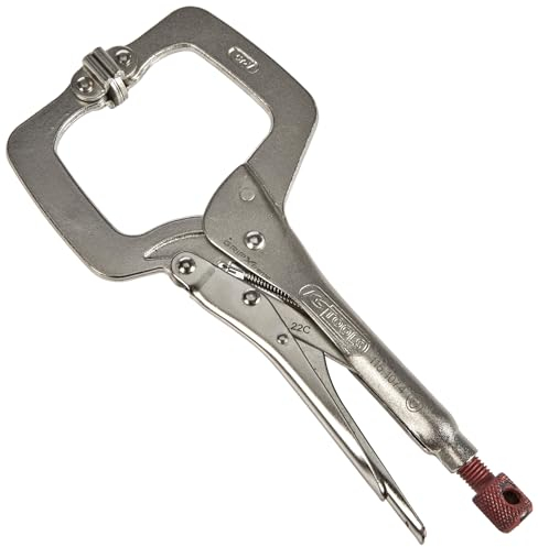 KS TOOLS 115.1074 - Pince Étau à Mâchoires Amovible - Ouverture 100 mm - L.185 mm Multicolore