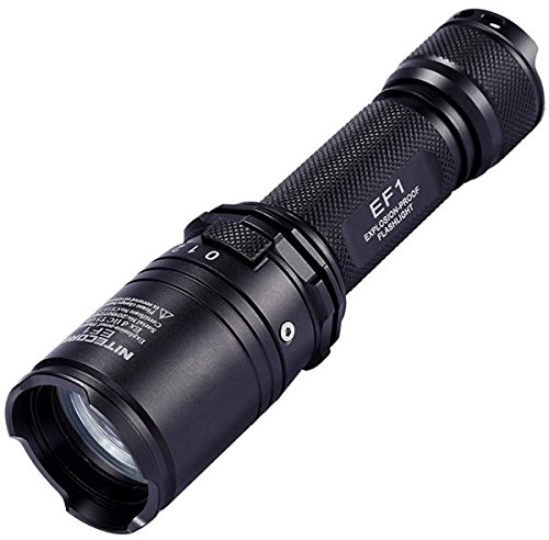 Nitecore EF1 - Linterna LED con protección ex, 830 lúmenes, carcasa de aluminio