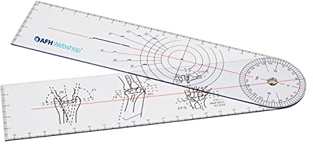 Winkelmesser | Goniometer aus Kunststoff | Typ 2