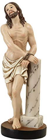 Jesús atado columna 19,50 cm resina Belén Pascua by Paben