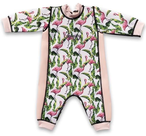 Aquajoy Warmsy - Traje de baño de Neopreno Warmsy | para bebés y niños pequeños | Diseño 2 en 1 con Estampados Reversibles