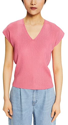 ESPRIT 052eo1i302 Suéter pulóver, 660/Rosa Fucsia, L para Mujer