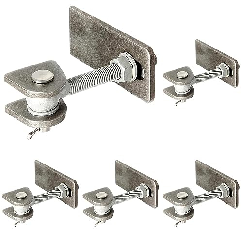 Alberts 411138 Torband | für 180° Öffnung | lange Ausführung | feuerverzinkte Schrauben und Muttern, Bolzen und Splint aus Edelstahl | Gewinde M16 (Packung mit 5)