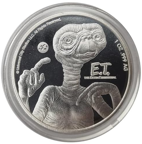 1 unze Silbermünze E.T. Der Außerirdische 2022 - Niue - 40 Jubiläum Niue Auflage: 25.000 Stück! 1 Oz Silber silver coin