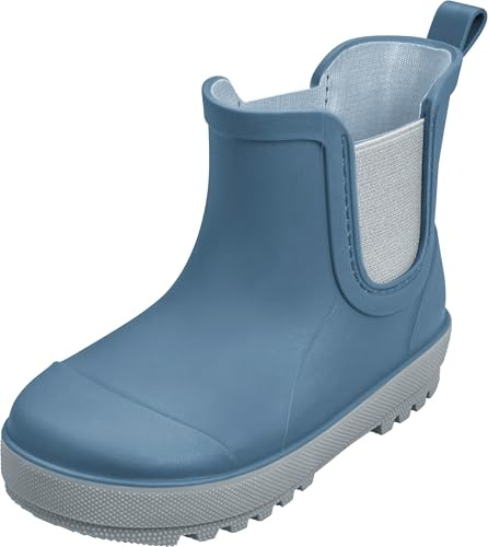 Playshoes Regenstiefel, Stivali in Gomma Unisex-Bambini, TPE Marine, 20 EU