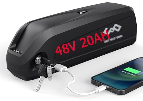 48V 20AH Ebike battery LG/CELL Long Range Lithium electric bike battery for 48V 1000W 750W 500W Motor, ba-fang, AW, Most Ebike conversion kit