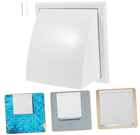 DIYEAH Rejilla De Ventilación Cuadrada Hogar De Ventilación Tapa De Campana Extractora Material Plástico Diseño Para
