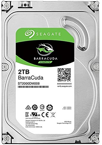 Disco Duro SATA 3.5 2 TB - SATA-600, 7200 RPM, 256 MB de búfer - Almacenamiento para PC y servidores, Ideal para copias de Seguridad y Multimedia.