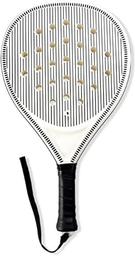 Padel Tennis Schläger Set für Einsteiger – Alles inklusive: weiße ABS-Schläger, Bälle & Tragetasche – Hohe Elastizität & einfache Handhabung – Ideal für Training & Freizeit