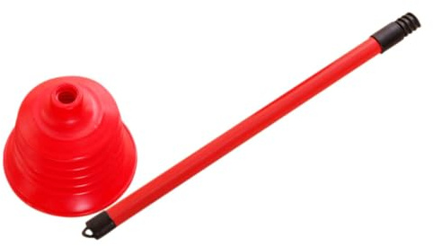 Artibetter Sturalavandini Potente Ventosa per WC Strumento per Pulizia Scarichi Bagno e Cucina Accessorio per Disostruzione e Sgombero Tubature