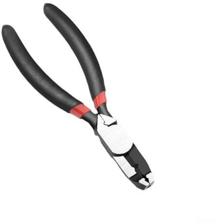 Alicates resistentes para pelar cables, prensar y quitar tornillos oxidados, diseño de acero al cromo vanadio (A)