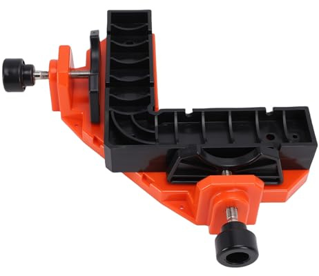 Sorandy Set di Morsetti Ad Angolo Retto, Morsetto in Plastica ABS Regolabile a 90 Gradi per la Lavorazione del Legno con Chiave a Sgancio Rapido per il Montaggio di Mobili