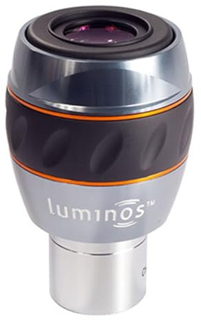 Celestron 93431 10 mm Luminos-okularlins, silver/svart