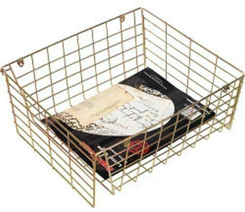 SupaHome Letter Cage Brass effect