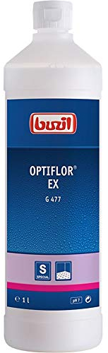 Buzil Teppichreiniger Optiflor Ex G477: Für die erfolgreiche Reinigung von Teppichen und Polstermöbeln, weiß, 1 Liter