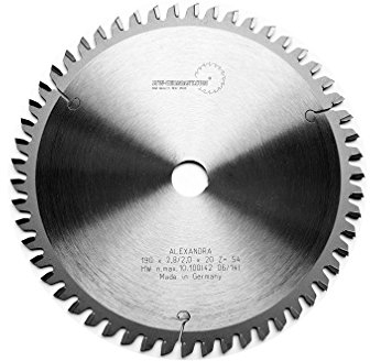 jjw-germany HM – Kreissägeblatt Alexandra 190 x 20 Z= 54 TF Multi Material, 1 Stück, 4250980690586