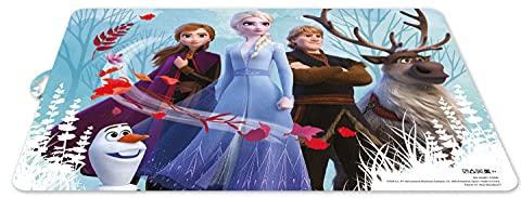 p:os 25181299 - Juego de manteles Individuales de plástico para niños y niñas, Aprox. 42 x 29 cm, sin BPA