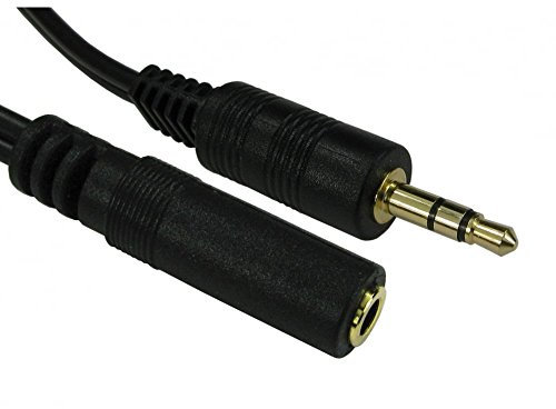 10m 3.5mm Jack Extension Cable - Premium Quality / 24k Gold Plated/Audio/Stereo/Male to Female