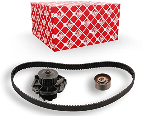 febi bilstein 45100 Zahnriemensatz mit Wasserpumpe, 1 Stück | Kompatibel mit: FIAT 500, DOBLO Großraumlimousine, DOBLO Kasten/Großraumlimousine, GRANDE PUNTO, IDEA, PANDA