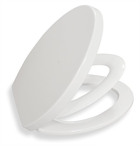 BATH ROYALE Potty Training Toilet Seat, Adult/Child Combo, Premium Family BR631B-FFP Elongated White
