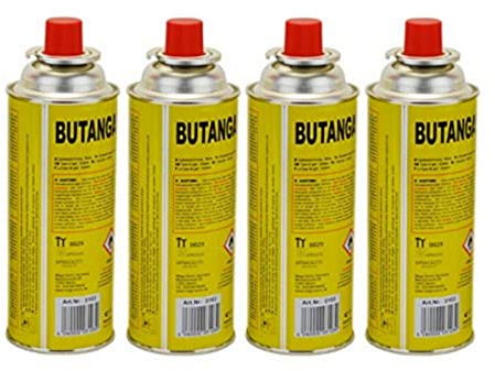 Starlet24 MSF-1a Butan Propan Gas-Kartusche für Gaskocher Campingkocher Gas-Heizung Unkrautbrenner Bunsenbrenner Gasbrenner