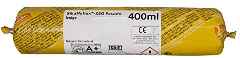 SIKAHYFLEX 250 FACADE – Masilla para juntas de fachadas – 400 ml – Beige