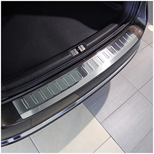 tuning-art Ladekantenschutz passend für VW Touran 1 1T GP2 2010-2015 | V2A Edelstahl Passgenau Abkantung Rostfrei Spezialklebeband Reinigungstuch Montageanleitung