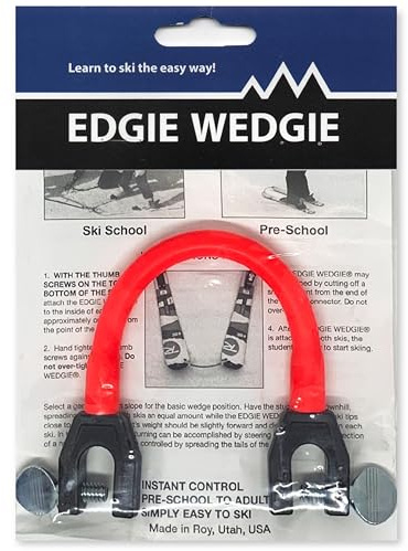Edgie Wedgie - The Original Ski Tip Connector (Red)