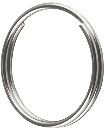 FASTON® Sicherungsring mit 2,5 Drehungen 30 mm Edelstahl A4 V4A (5 Stück) Schlüsselringe Ringe Schlüsselring Ring Sicherungsringe Boot