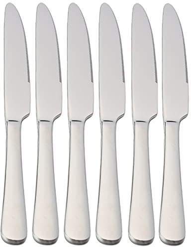 Etrexonline 6 Obstmesser aus Edelstahl, 19,5 x 1,95 cm, Spülmaschinenfest