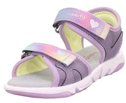 Superfit Mädchen Pebbles Sandale, Lila 8500, 33 EU Weit