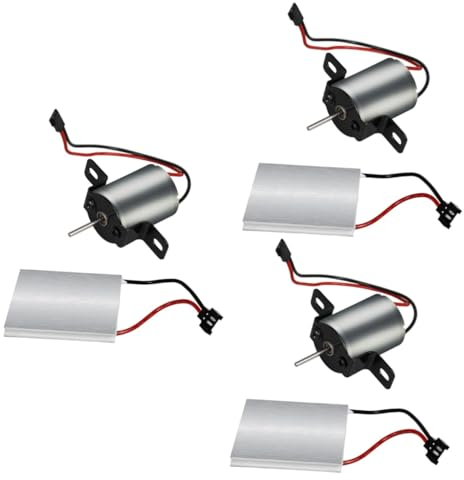 IMIKEYA 3sätze Kaminlüfter-motor Und Generatorblättern Hochtemperaturbeständige Ersatzteile Für Kaminlüfter Einfache Installation Anpassung Langlebige Metallkonstruktion