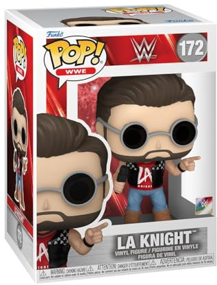 Funko POP! WWE: LA Knight - Collectable Vinyl Figure - Gift Idea - Official Merchandise - Toys for Kids & Adults - Sports Fans - Model Figure for Collectors and Display
