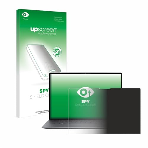 upscreen Protection Anti-Espion pour Dell XPS 13 9345 | Anti-Spy Protection d'écran Made in Germany Privacy Film Ecran de Confidentialité Clair