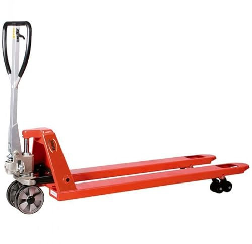 Schefer Gabelhubwagen 2000 Kg Gabellänge 2000 mm Polyurethan Tandem