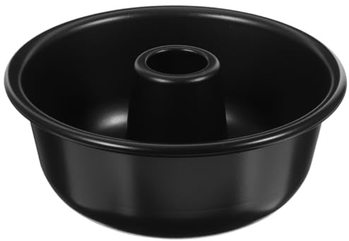 Homoyoyo Frankfurter Kranz Backform 5.62x5.62x2.16In - Runde Kuchenform Mit Loch Aus Antihaft-Aluminium Für Perfekt Gebackene Donuts Und Desserts Ideal Für Geburtstag Hochzeit Und Party